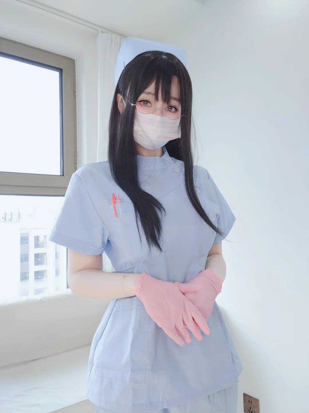 白银81 - 自摄Vol.95 蓝色护士 [162P,19V-3.13GB] tg@simisebaisi 【丝足阁】003.webp